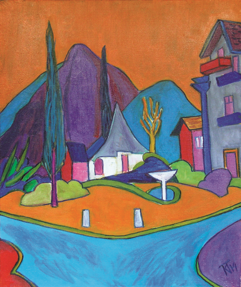 Landscape from Chamonix